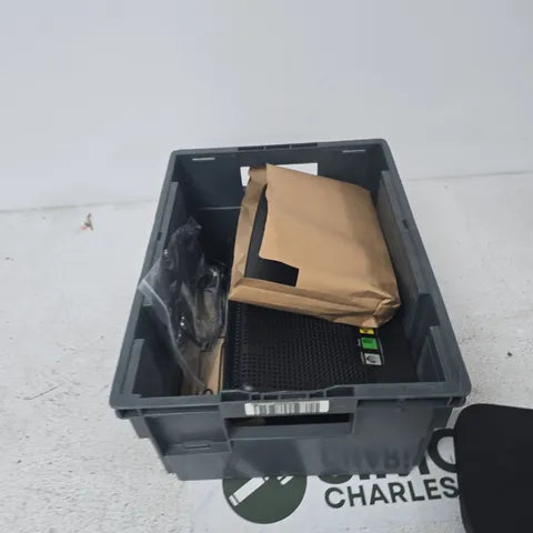 TOTE OF APPROXIMATELY 7 ASSORTED ITEMS TO INCLUDE: SKY ROUTER