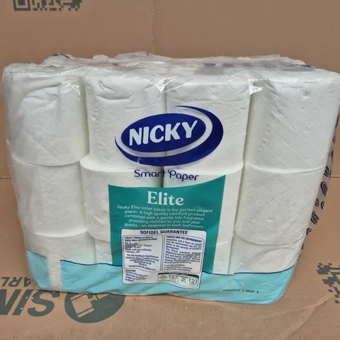NICKY ELITE TOILET TISSUE –24 ROLLS