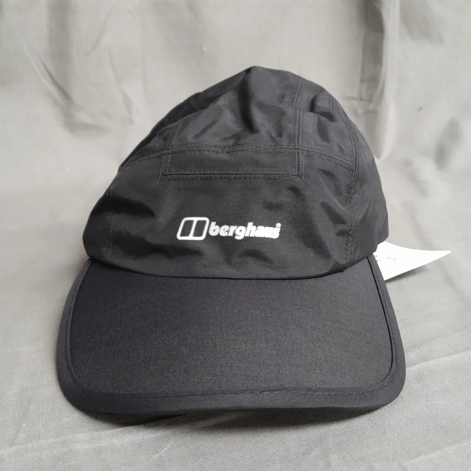 BERGHAUS BLACK INFLECTION WATERPROOF CAP 