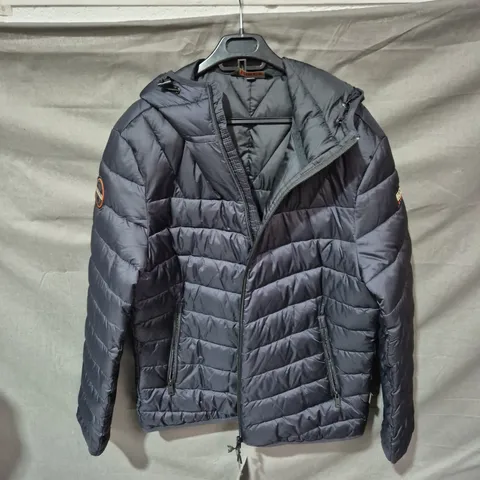 NAPAPIJRI AERONS QUILTED JACKET IN BLACK - SIZE XL
