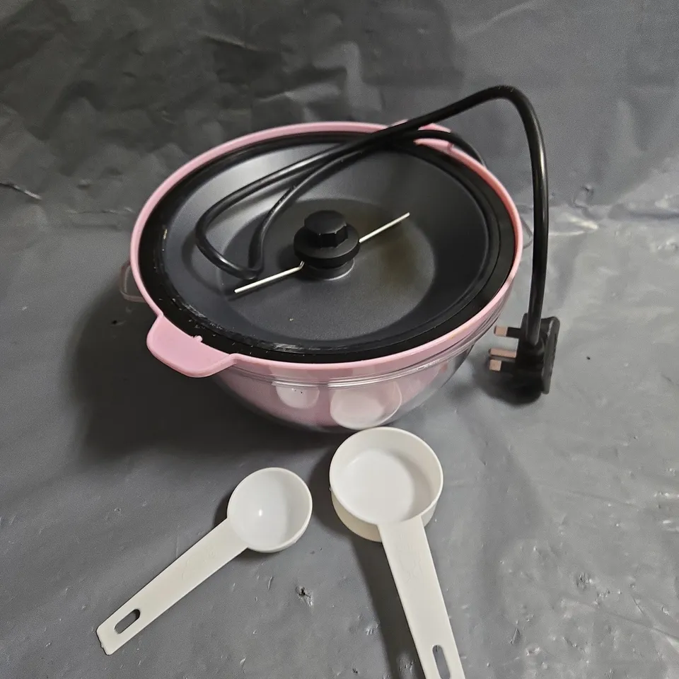 BOXED GILES & POSNER MINI STIR POPCORN MAKER 