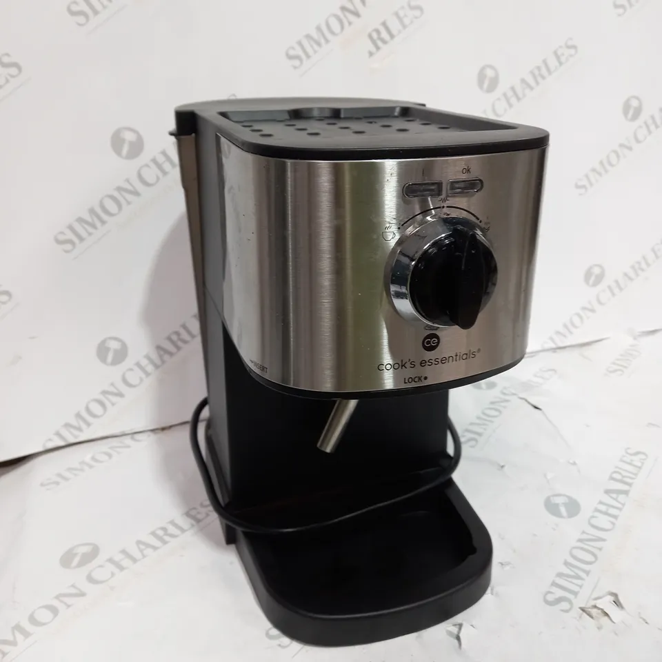 BOXED COOK'S ESSENTIALS PUMP ESPRESSO COFFEE MACHINE