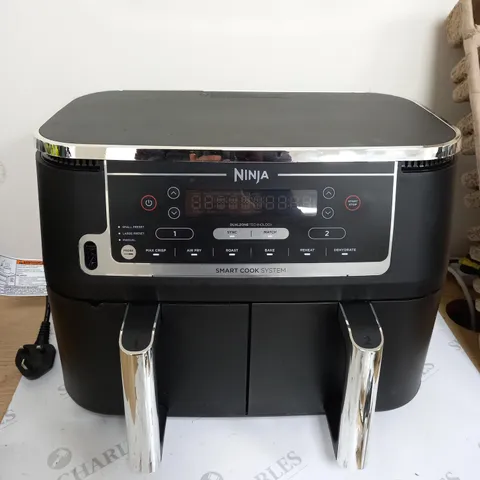 BOXED NINJA FOODI MAX 9.5L DUAL ZONE AIRFRYER AF451UK