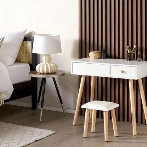 BOXED BERT DRESSING TABLE WITH MIRROR 