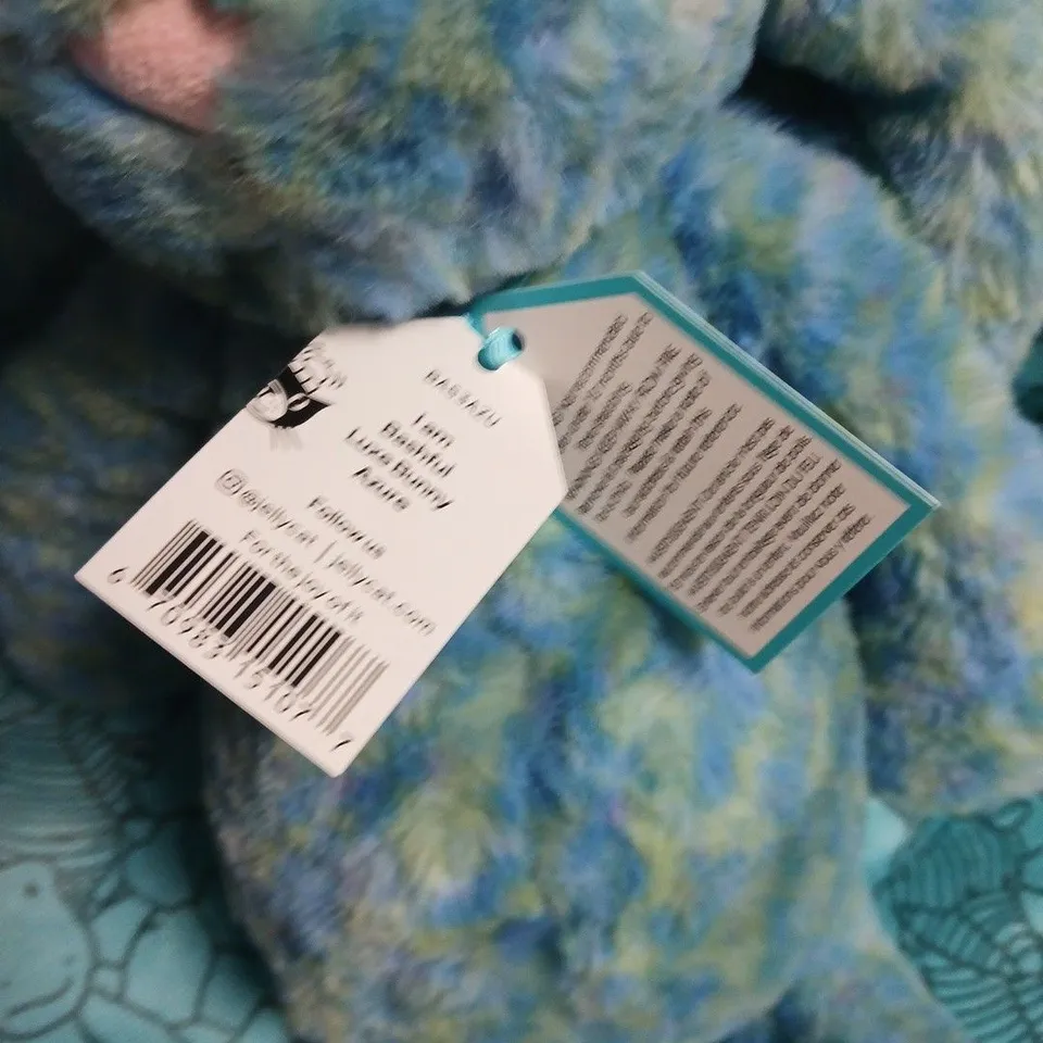 JELLYCAT BLUE PLUSH BUNNY – SOFT TOY (JELLYCAT LONDON)