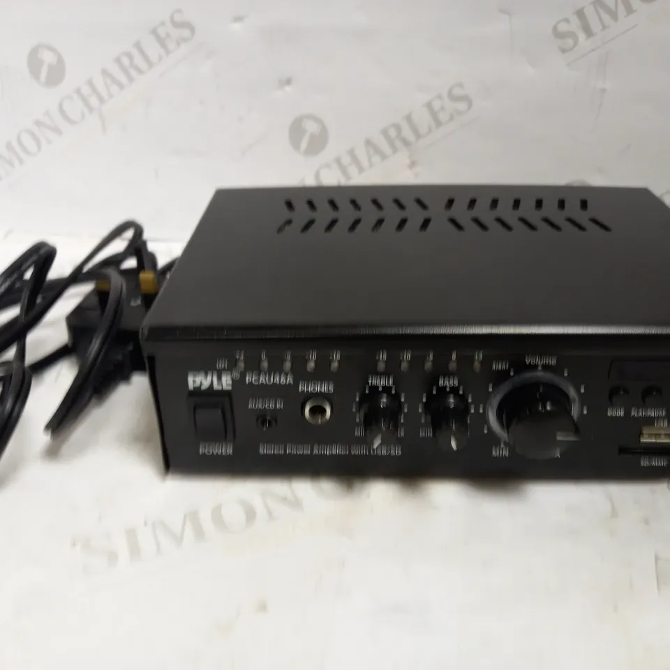 PYLE USA PCAU46A MINI 2 X 120W STEREO POWER AMPLIFIER RRP £115.99