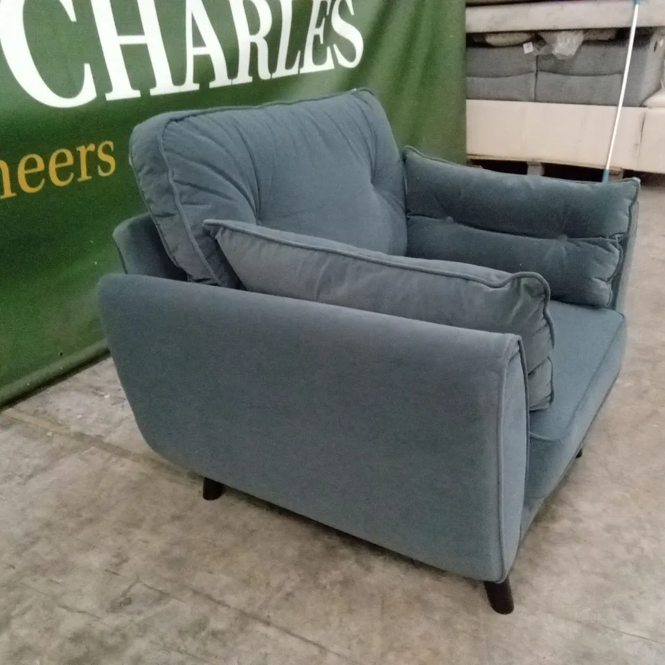 NEW PAULO FABRIC ARMCHAIR RRP £499