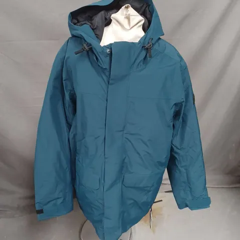 TOG24 PAWTER PARKA IN PETAL GREEN SIZE L