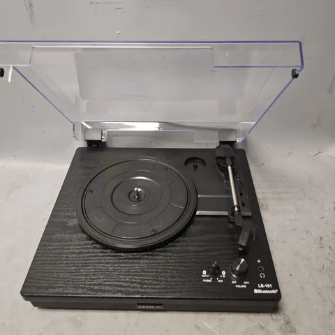 BOXED LENCO BLUETOOTH TURNTABLE LS-101BK V2