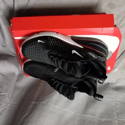 Nike Air Max 270 GS Kids’ Sneakers – UK 6 (6Y), Black/White-Anthracite