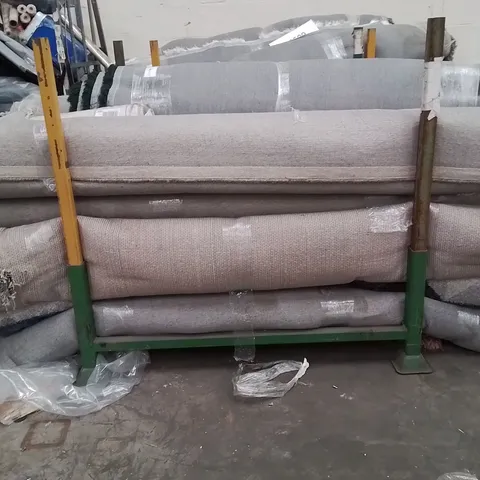 STILLAGE OF APPROXIMATELY 17 XL QUALITY DESIGNER RUGS