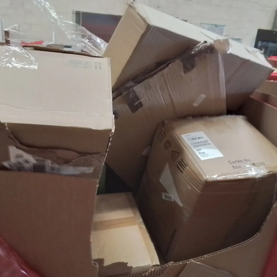 PALLET OF ASSORTED HOUSEHOLD GOODS AND PRODUCTS TO INCLUDE;CAT BED,PICTURE FRAME 