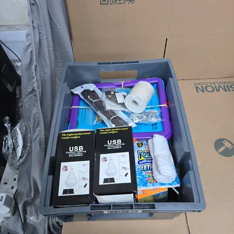 TOTE OF APPROXIMATELY 15 ASSORTED ITEMS TO INCLUDE: MATCHA CUP 