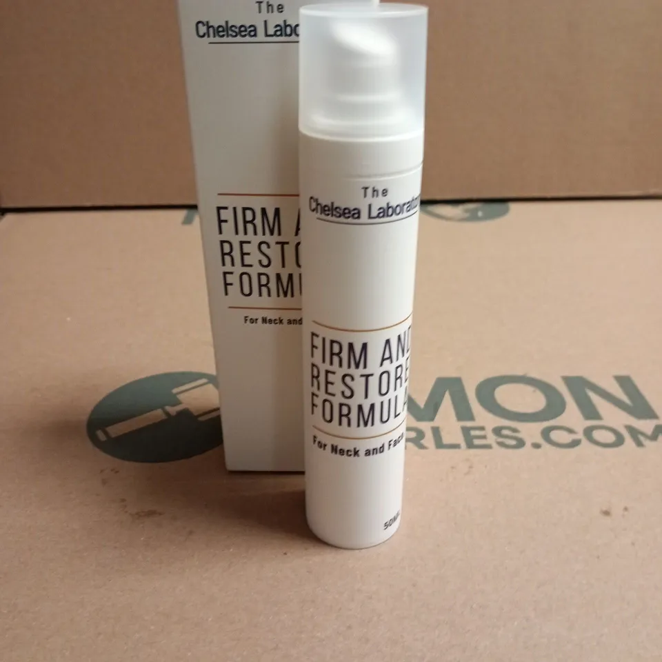 THE CHELSEA LABORATORY FIRM AND RESTORE FORMULA – NECK & FACE SKINCARE 50ML