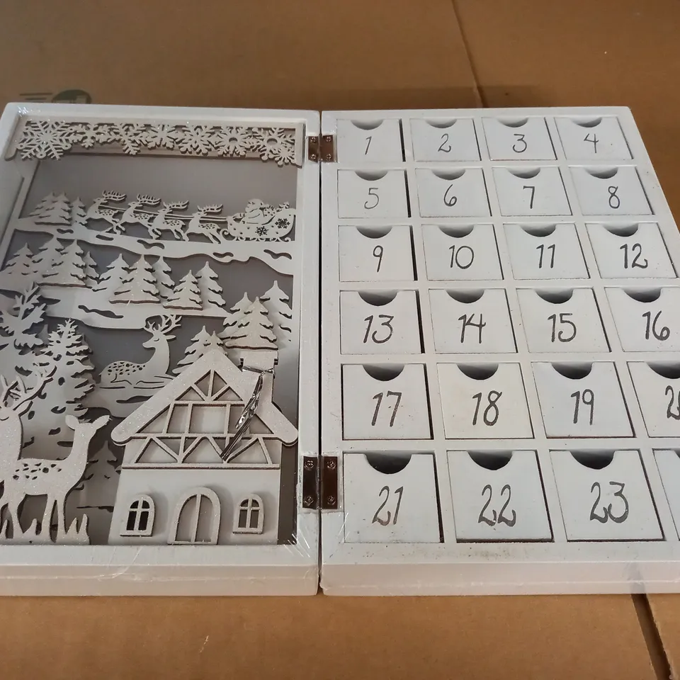 BOOK ADVENT CALENDER - WHITE