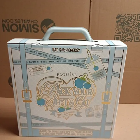 PLOUISE PACK YOUR SH*T AND GO BLUE RASPBERRY GIFT SET