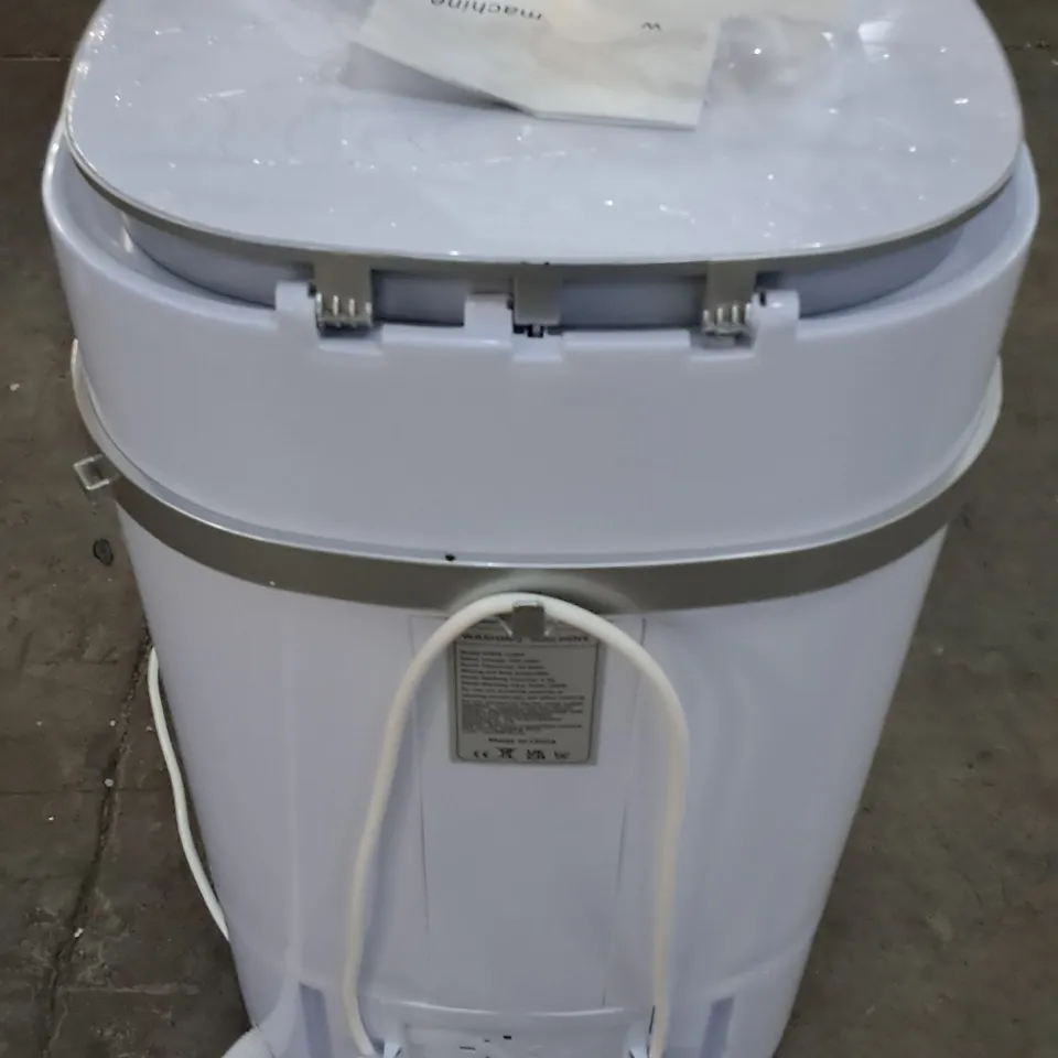 BOXED PORTABLE MINI WASHING MACHINE AND SPIN DRYER SYSTEM 