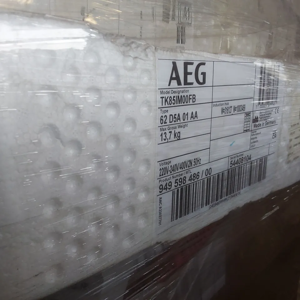 AEG TK85IM00FB 6000 MULTIBRIDGE INDUCTION HOB 80CM