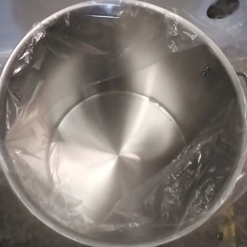 BOXED 50L STAINLESS STEEL STOCK POT