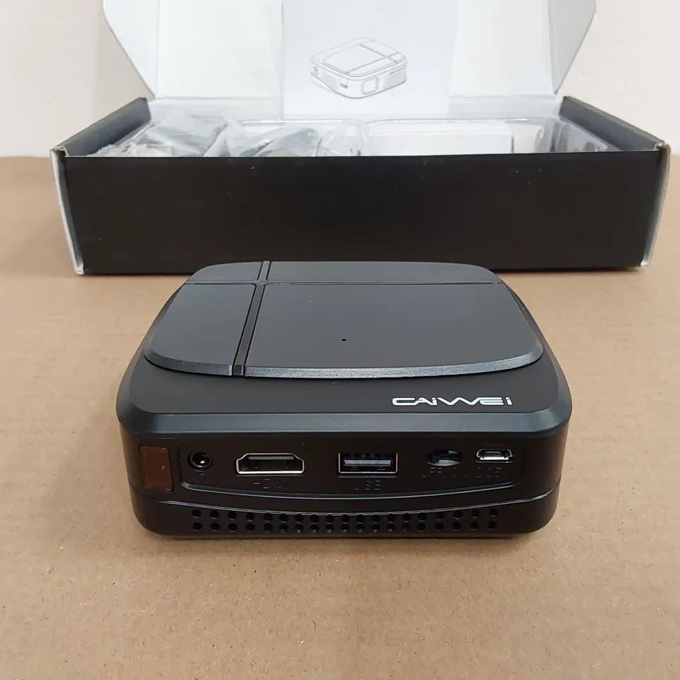 BOXED CAIWEI DLP SMART 3D HDMI 1080P RECHARGEABLE USB WI-FI PORTABLE PROJECTOR (1 BOX)