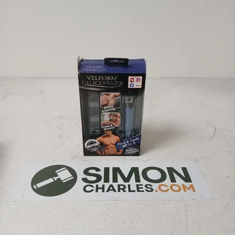VELFORM FULL BODY RAZOR – FACE & BODY ALL IN 1, BOXED