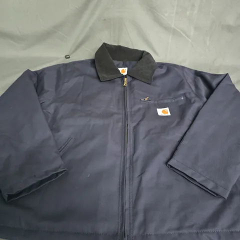 CARTHARTT NAVY BLUE JACKET SIZE M