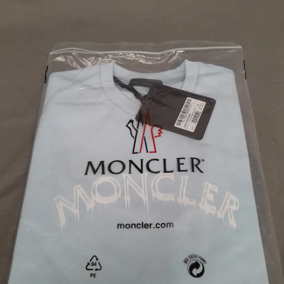 BAGGED MONCLER LOGO SWEATSHIRT SIZE M