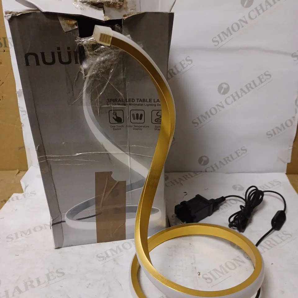 NUÜR SPIRAL TABLE LAMP