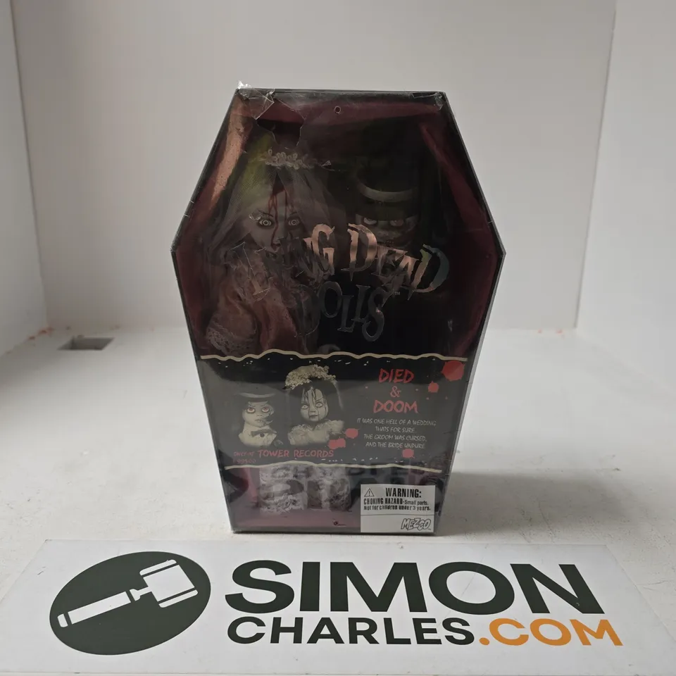 BOXED LIVING DEAD DOLLS DIED & DOOM - #99500