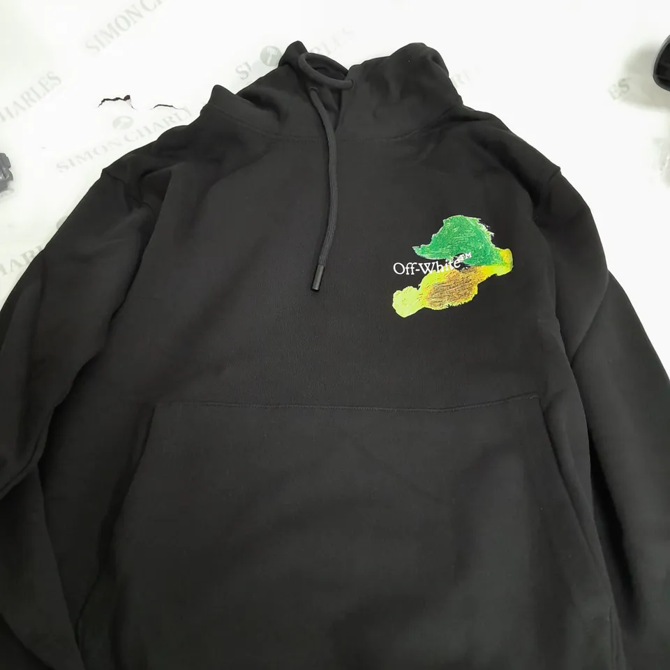 OFF WHITE JUMPER IN BLACK - SMALL