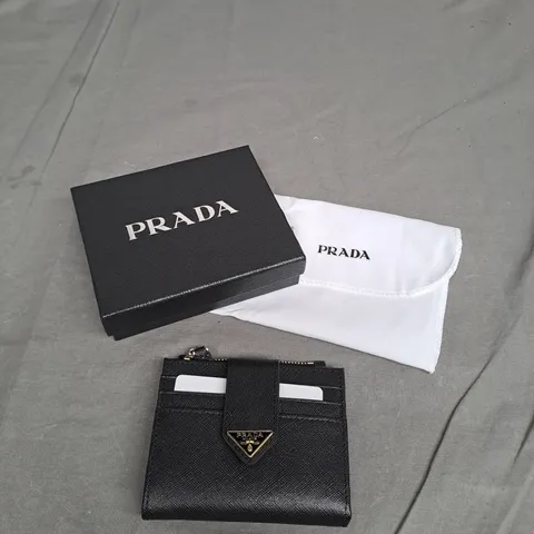 PRADA WALLET IN BLACK