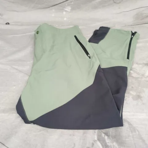 MARMOT HIKING PANTS – GREEN & BLACK, SIZE 38