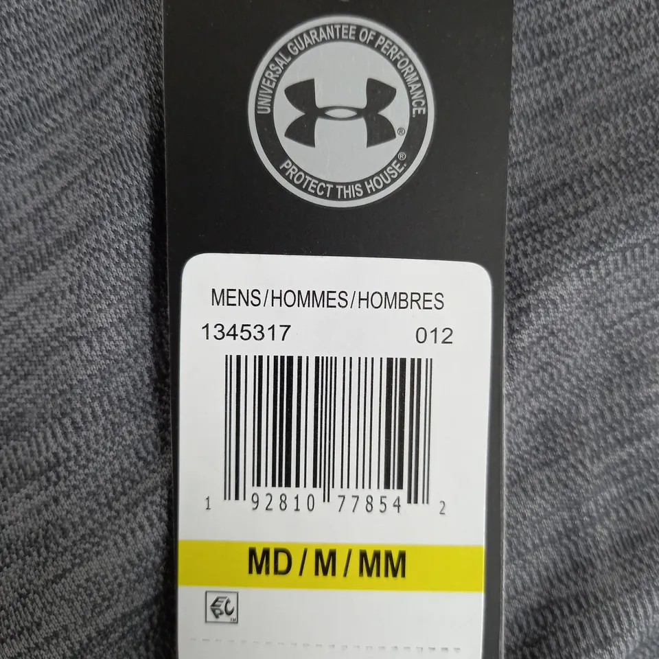 UNDER ARMOUR THE TECH TEE T-SHIRT IN GREY - M