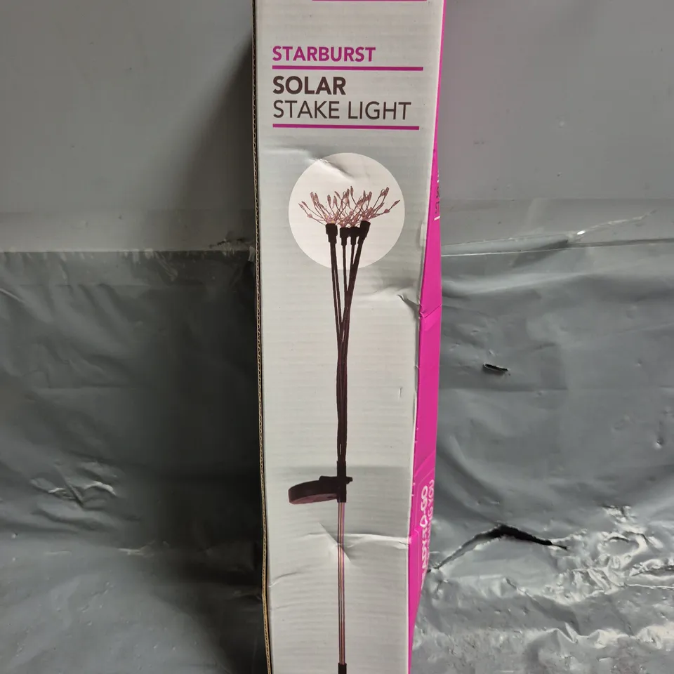 BOXED SOLARCENTRE SOLAR STAKE LIGHT