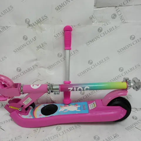 BOXED ZINC E4 4LECTRONIC FOLDING SCOOTER