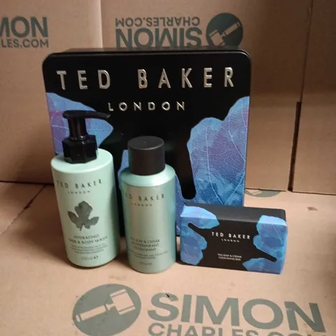 TED BAKER LONDON BODY CARE BOOST GIFT SET – DEODORANT, BODY WASH AND A CLEANSING BAR