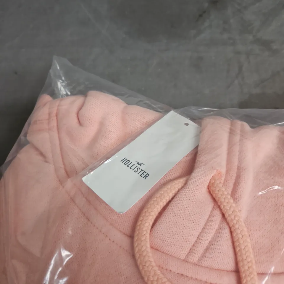 HOLLISTER HOODIE – PEACH, SIZE L