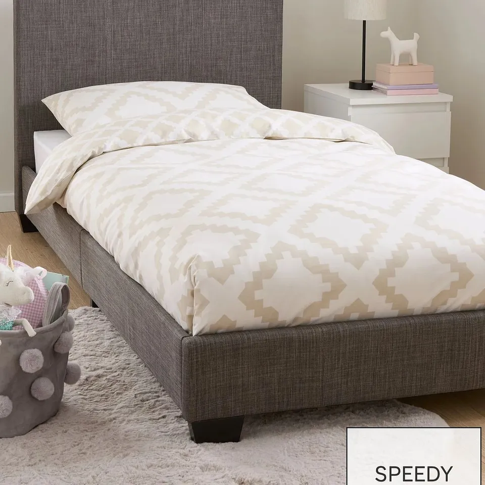 THE VERY COLLECTION RILEY FABRIC SINGLE BED FRAME