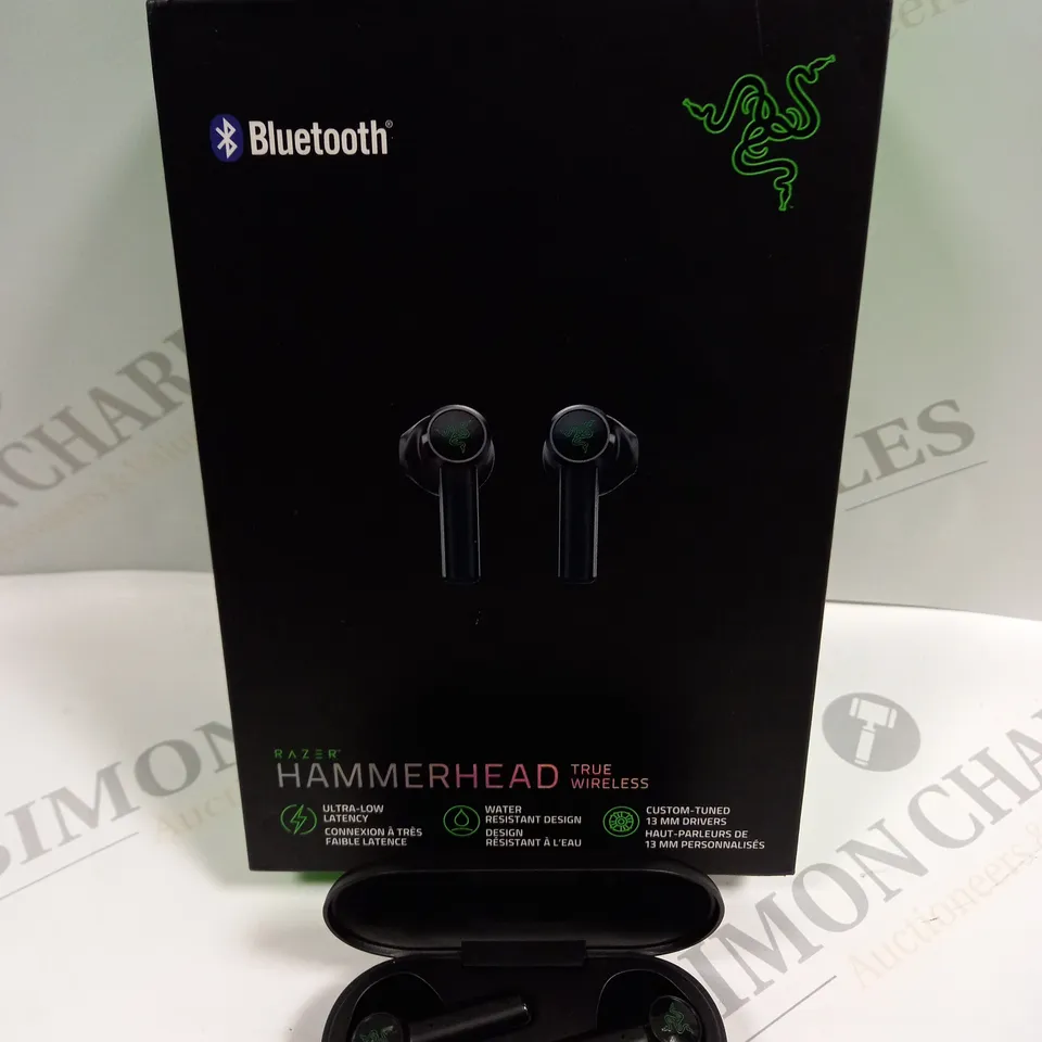 BOXED RAZER HAMMERHEAD TRUE WIRELESS EARPHONES	