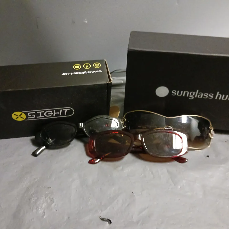 APPROXIMATELY 10 ASSORTED GLASSES/SUNGLASSES IN VARIOUS DESIGNS 