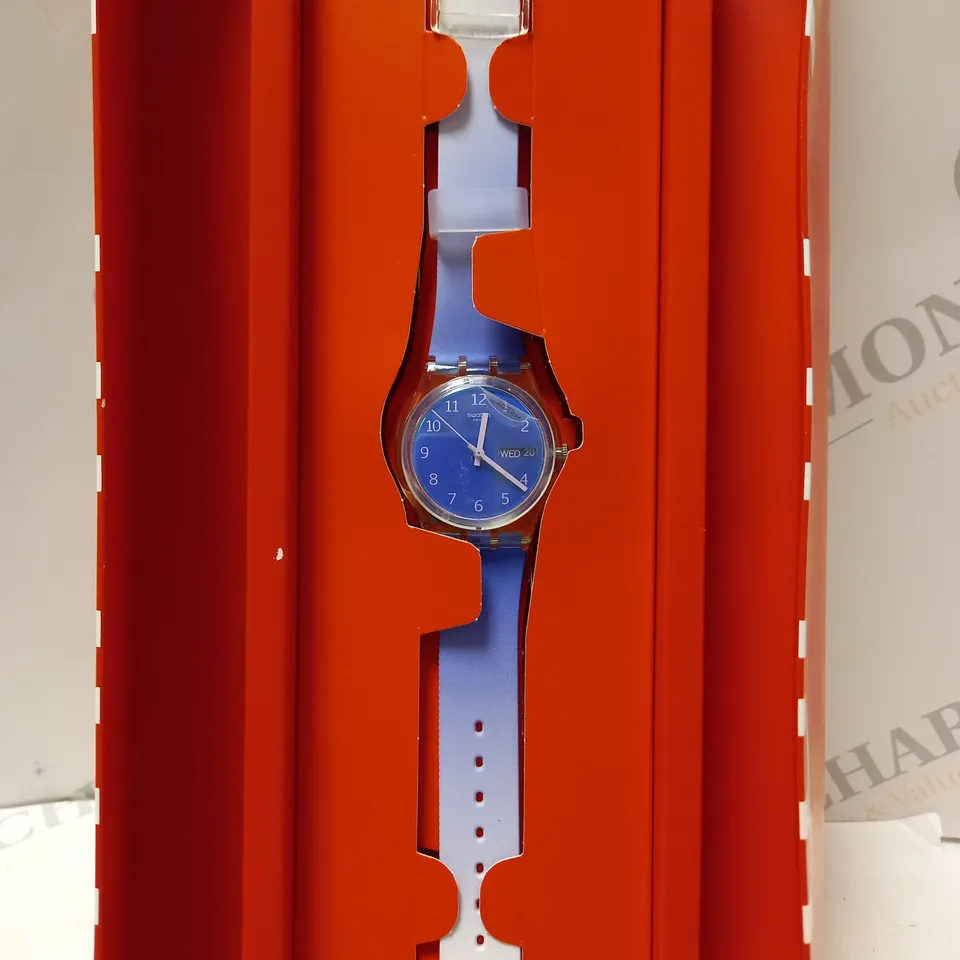 BOXED SWATCH ULTRALAVANDE LADIES WATCH