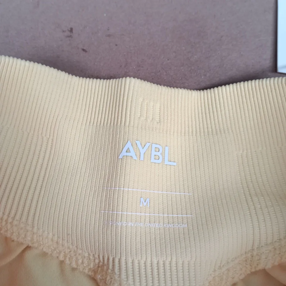 AYBL ENHANCE SHORT YELLOW – UK WOMEN’S SIZE M (W)