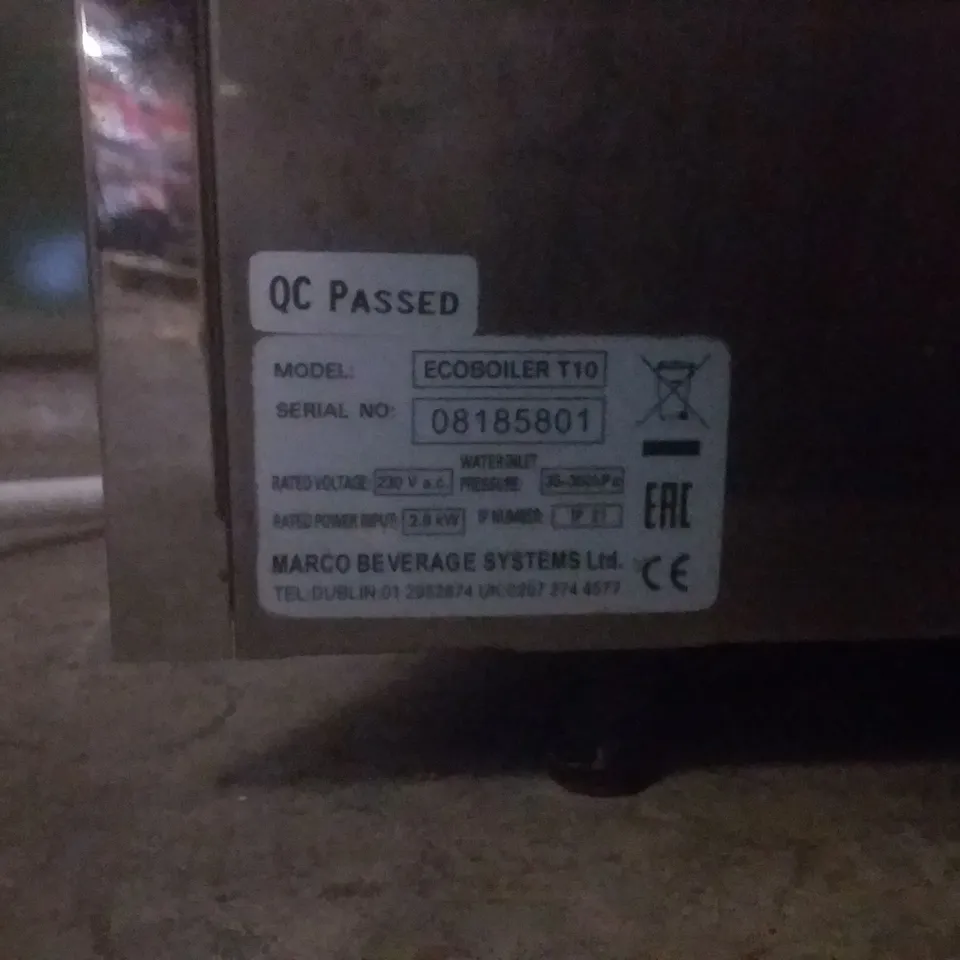 MARCO T10 ECOBOILER