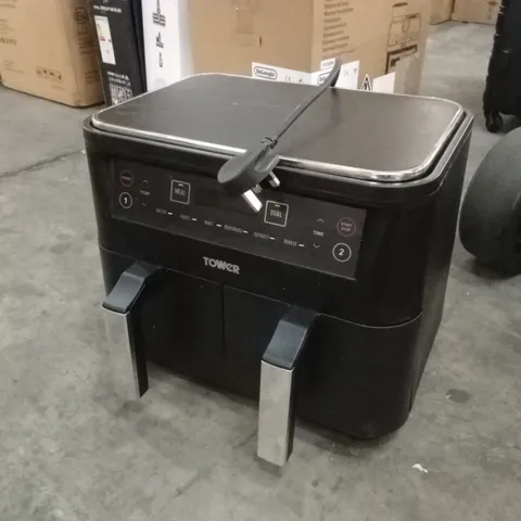 TOWER VORTX DUAL BASKET AIR FRYER 8L - BLACK