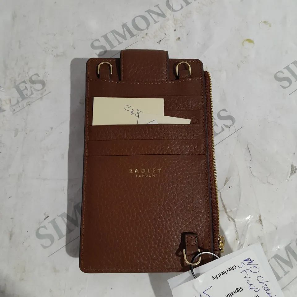 RADLEY HILCREST LEATHER PHONE HOLDER 