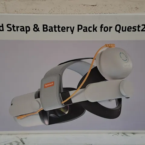 SYNTECH VR HEAD STRAP & BATTERY PACK FOR QUEST 2