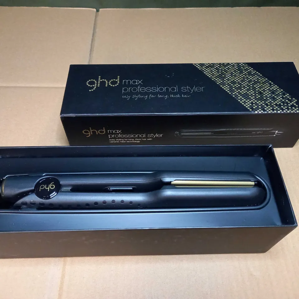 BOXED GHD MAX PROFESSIONAL STYLER