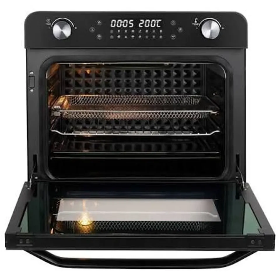BOXED REFURBISHED ELECTRIQ EIQ32LMULTOVN 32L MULTI FUNCTION MINI OVEN BLACK COMPARE SKU: A1/EIQ32LMULTOVN QUICKFIND CODE: 1982155