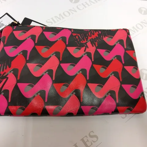 LANVIN PARIS SMALL POUCH IN PRINTED CALF