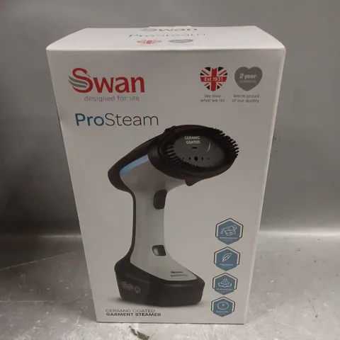 BOXED SEALED SWAN PRO STEAM GARMENT STEAMER 